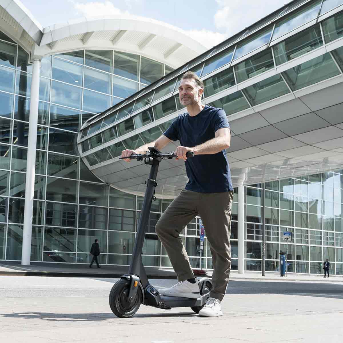 Egret One E-Scooter in Aktion