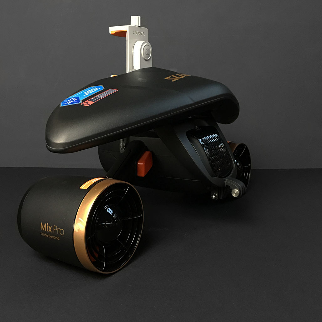 Sublue-White-Shark-MixPro-2020-Tauchscooter Black seitlich 5