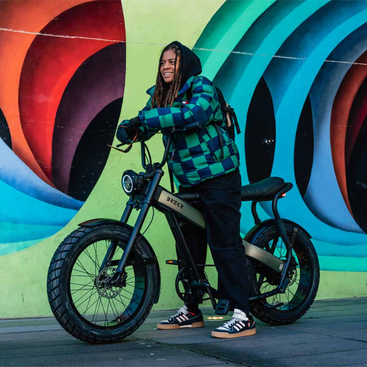 BREKR F250 Fatbike mit Fahrer