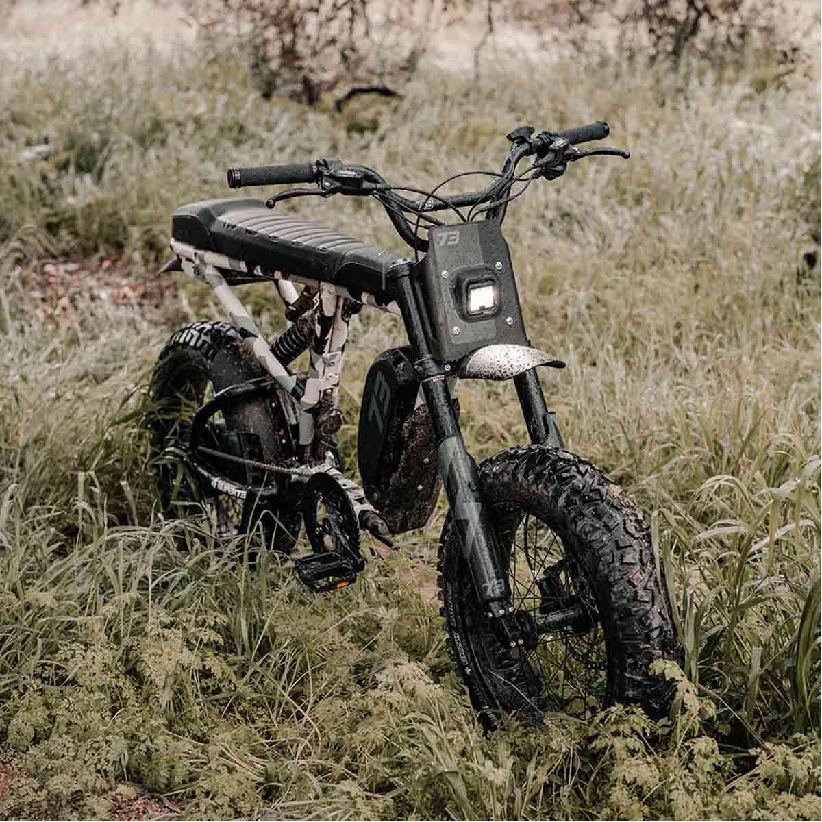 Super73 R Adventure Series auf Feld