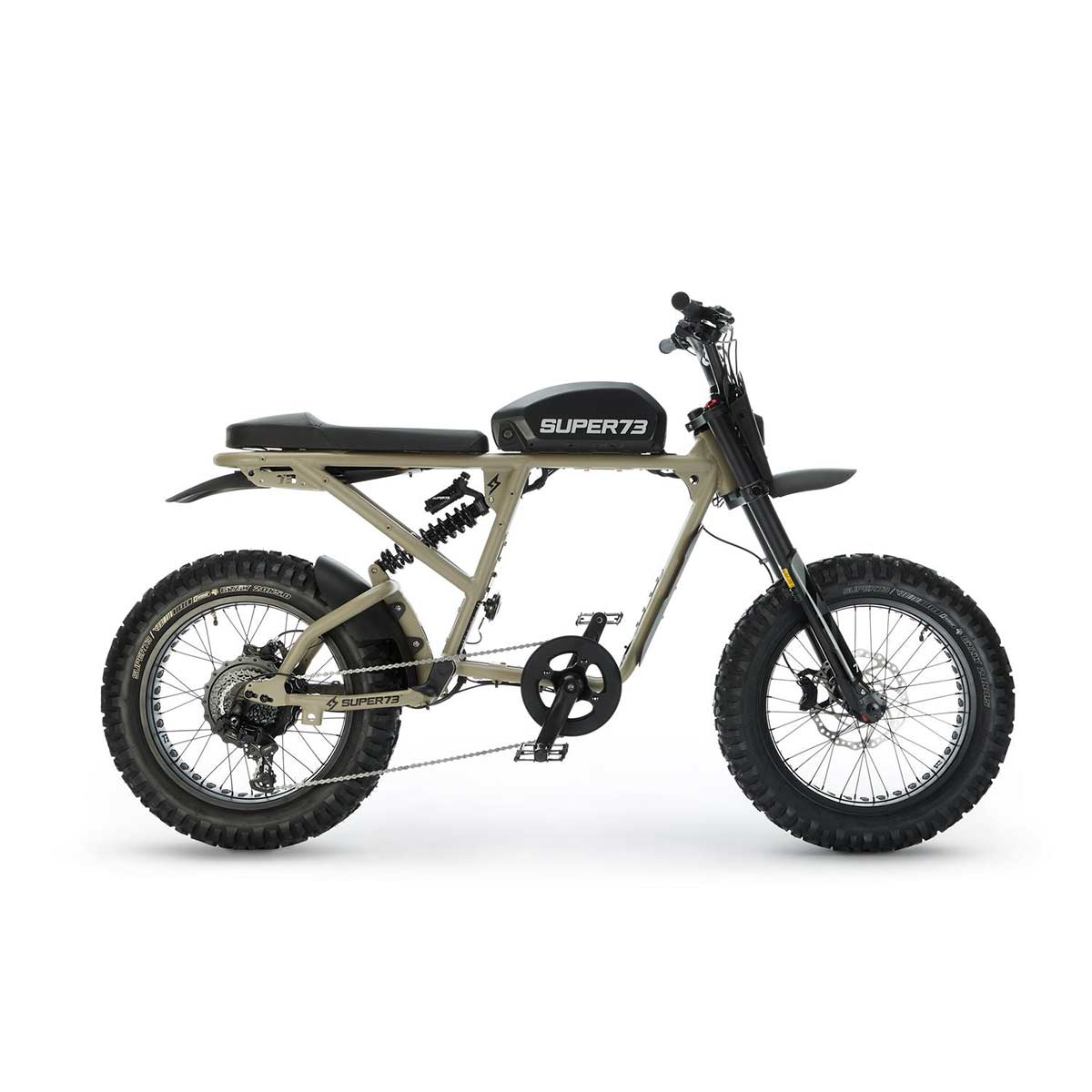 SUPER73-RX Mojave E-Bike in Grau