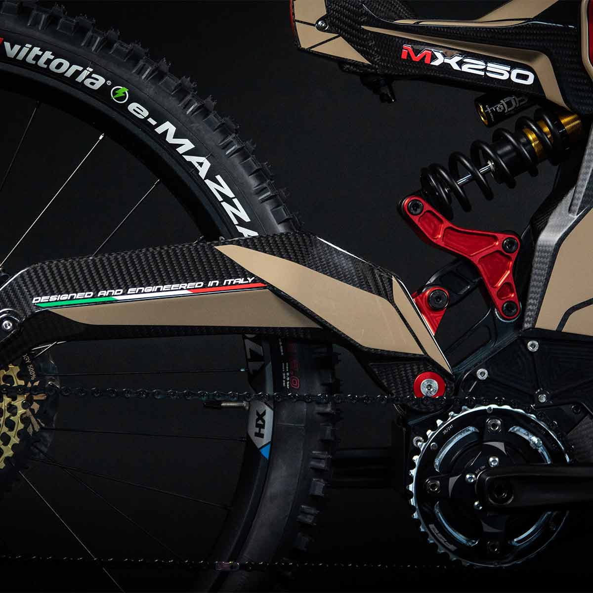 Moto Parilla Tricolore MX E-Bike