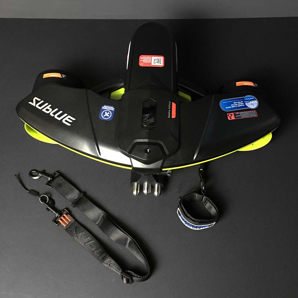 Sublue-Navbow-Tauchscooter-2021-Grün-schwarz von oben