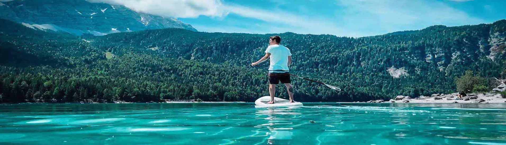JayKay E-Finne am SUP-Board