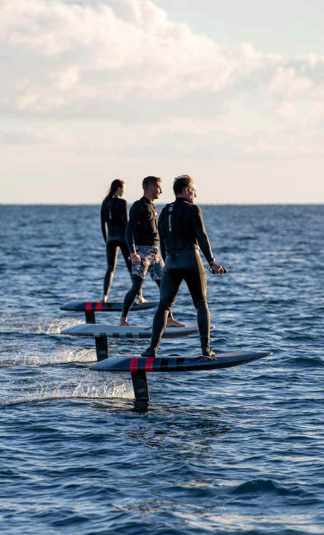 Surfen mit Audi Aerofoils