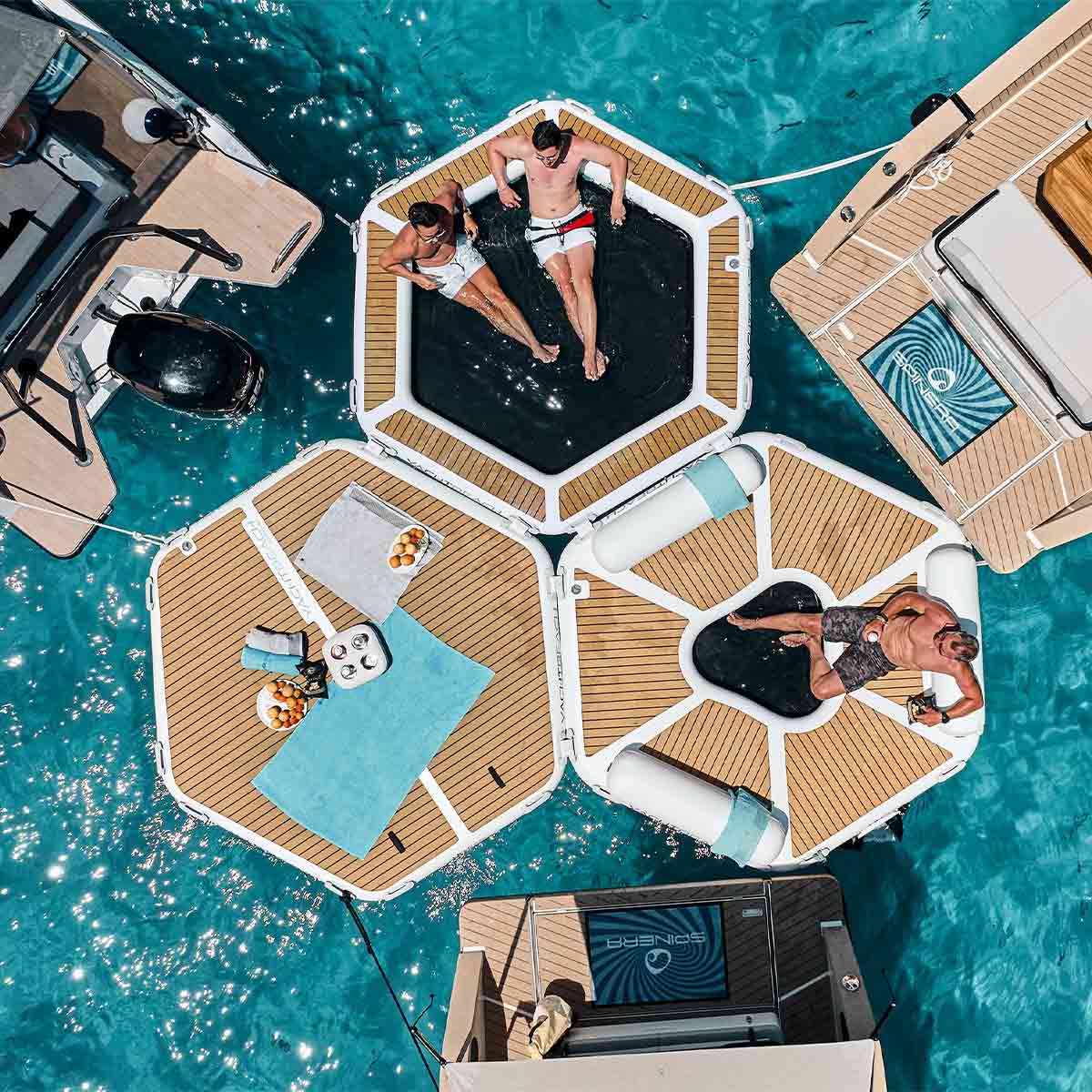 Yachtbeach Hex Platform Relax Zone
