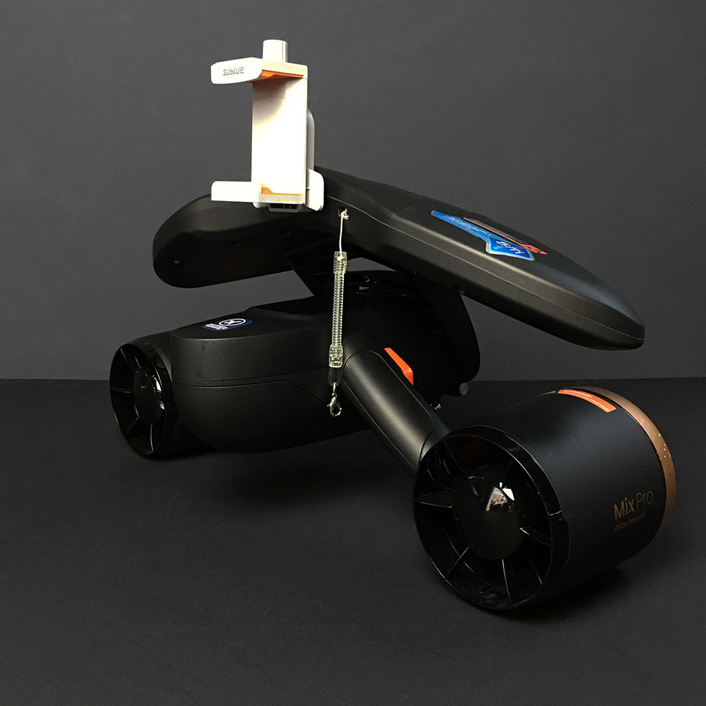 Sublue-White-Shark-MixPro-2020-Tauchscooter Black seitlich 3