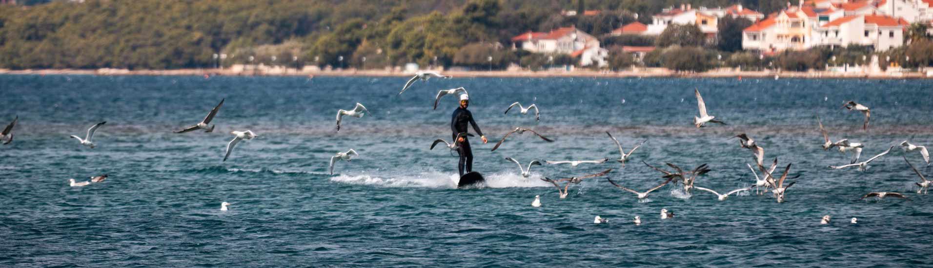 Jetsurf Electric 2 auf See