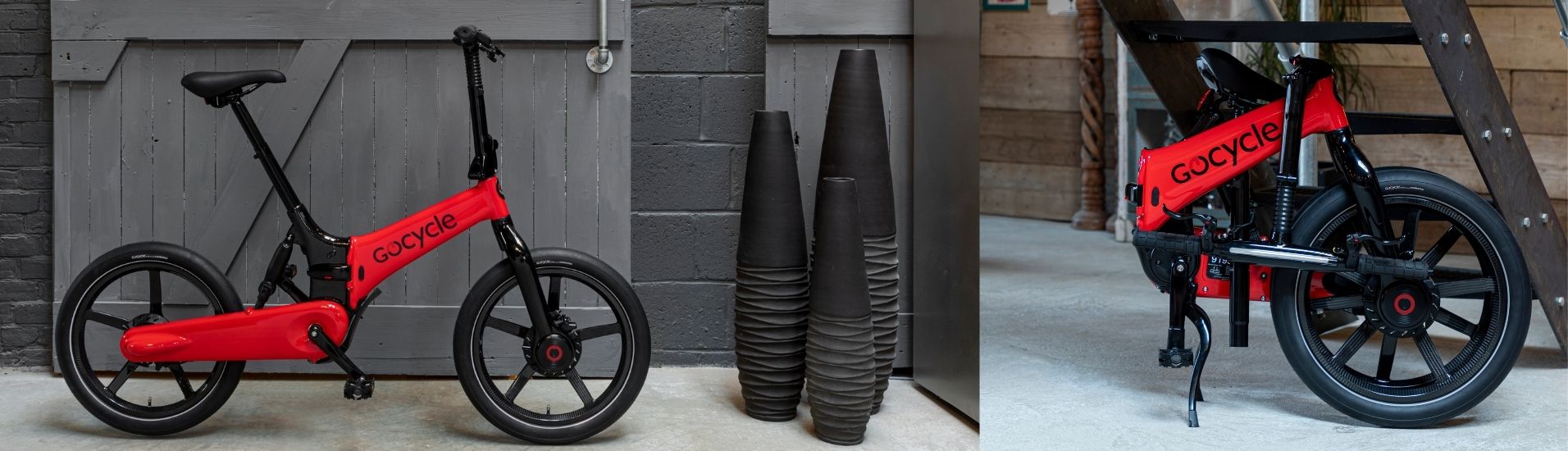 Gocycle E-Klapprad rot