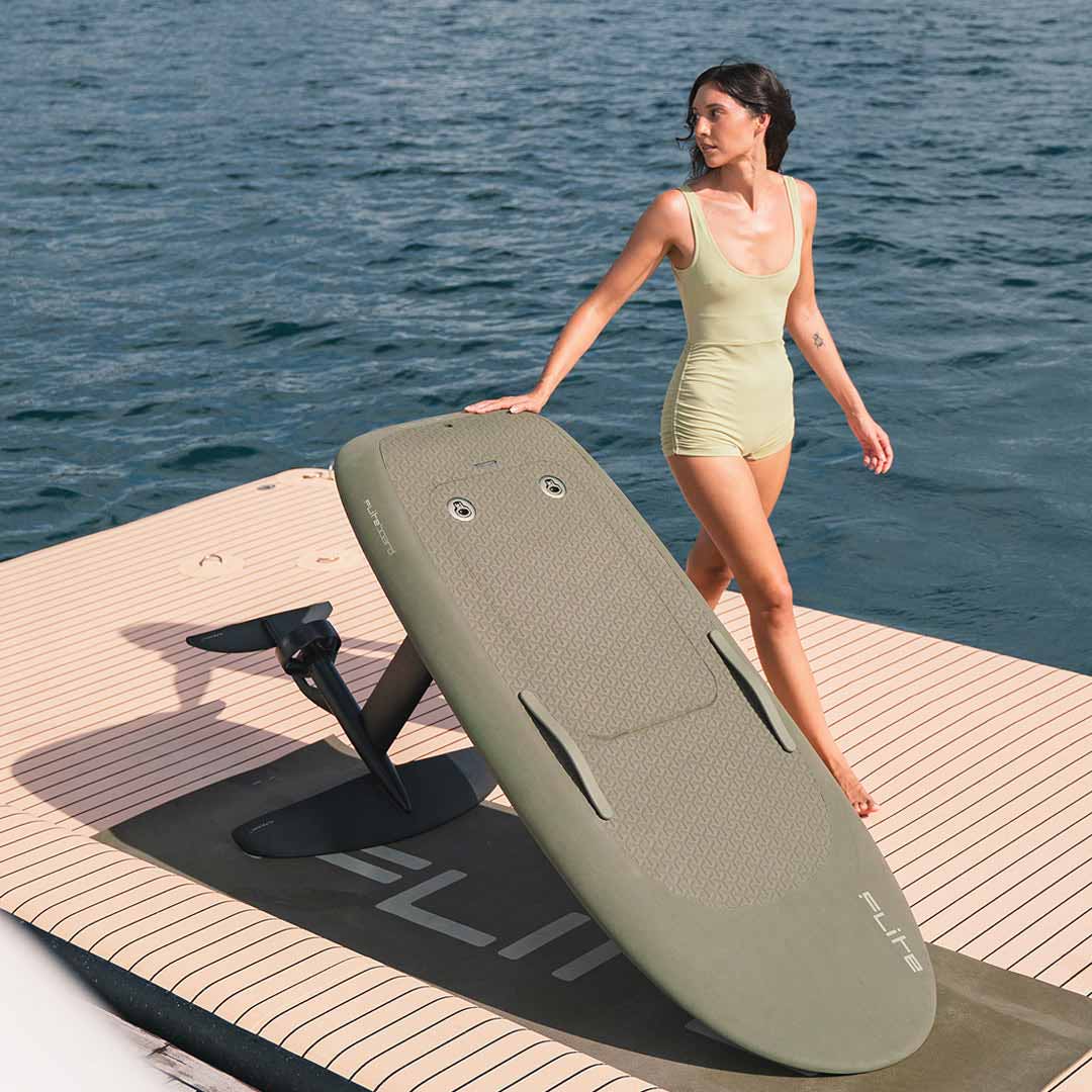 Fliteboard mit Model