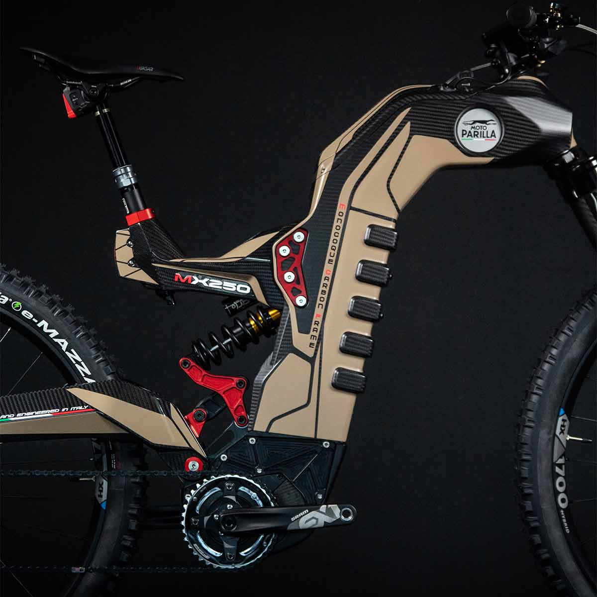 Moto Parilla Tricolore MX E-Bike