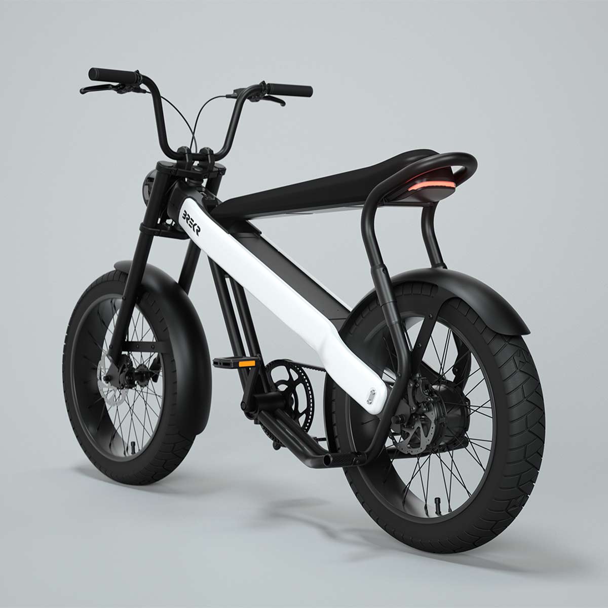 BREKR F250 Fatbike Weiß