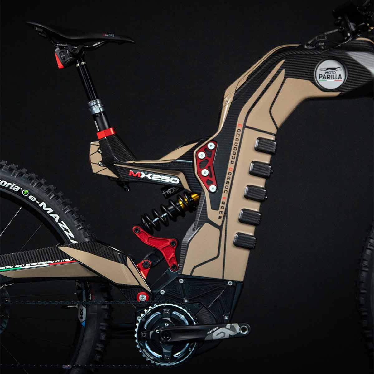 Moto Parilla Tricolore MX E-Bike