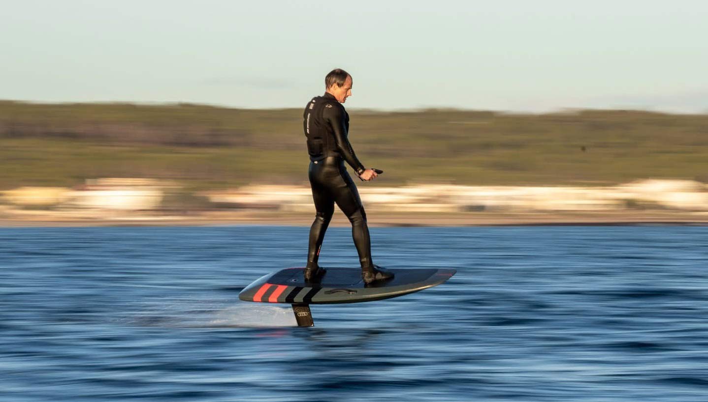 Audi Aerofoils E-Surfboard