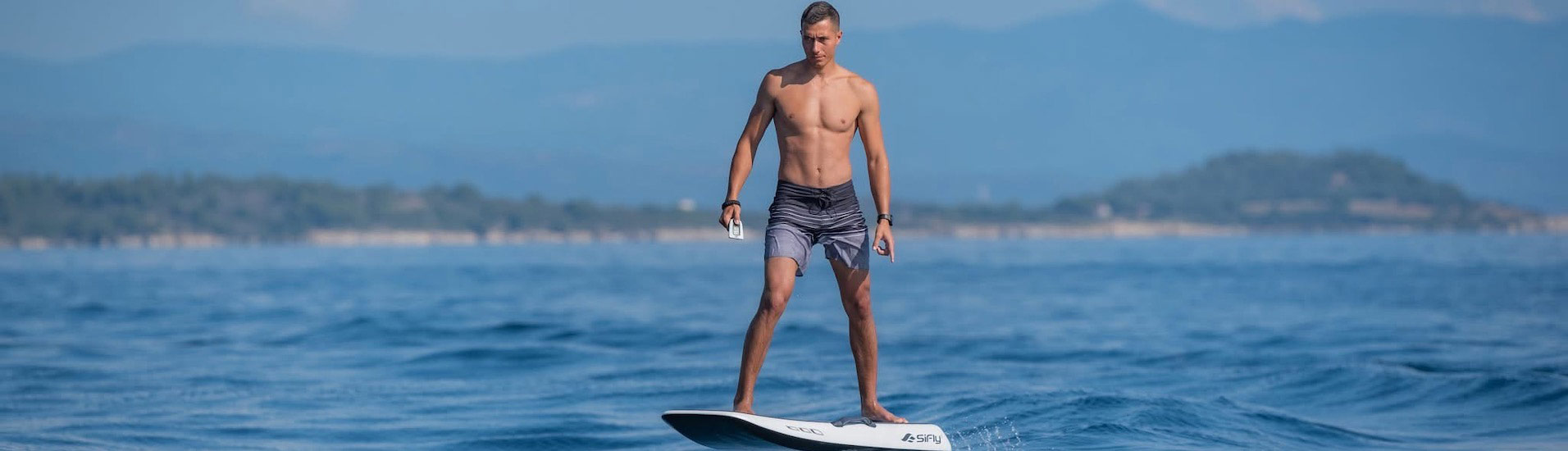 Surfen auf eSurfboard