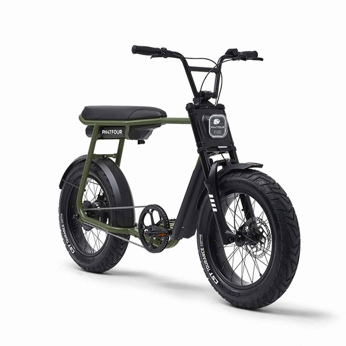 Phatfour FLX Fatbike in Armeegrün
