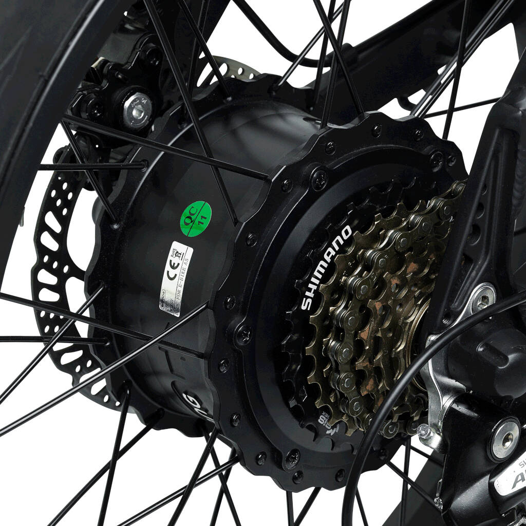 Mate X E-Fatbike Motor Detailansicht
