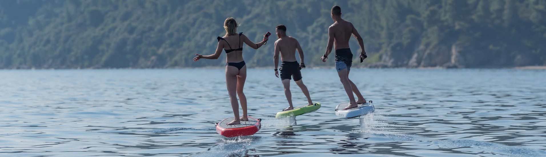 E-Surf Spaß in Gruppe