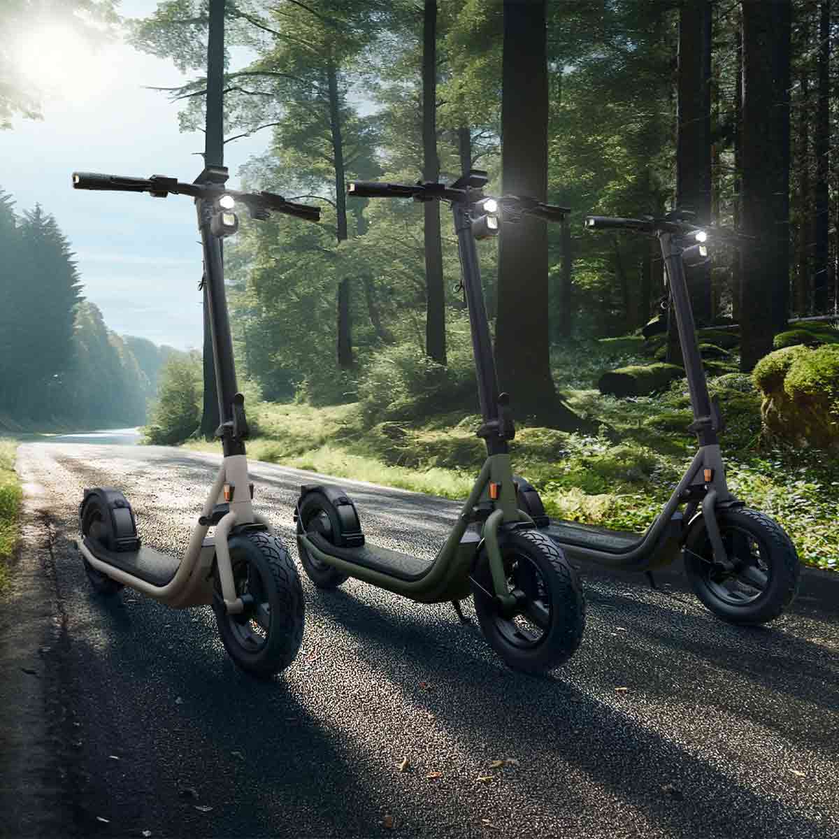 Egret X+ E-Scooter Farbvergleich