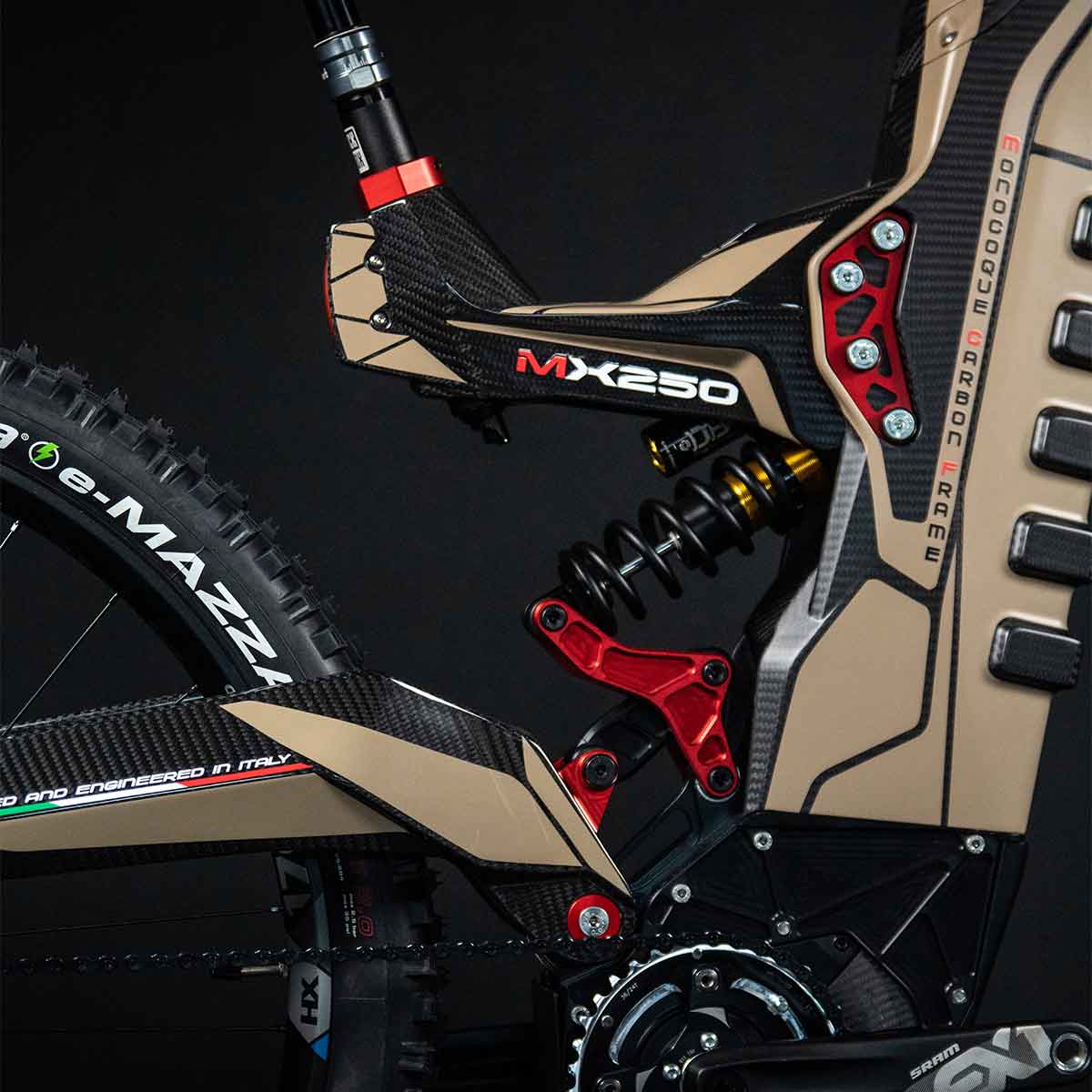 Moto Parilla Tricolore MX E-Bike