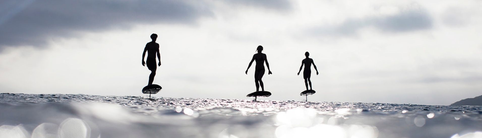 E-Foilen auf dem Meer
