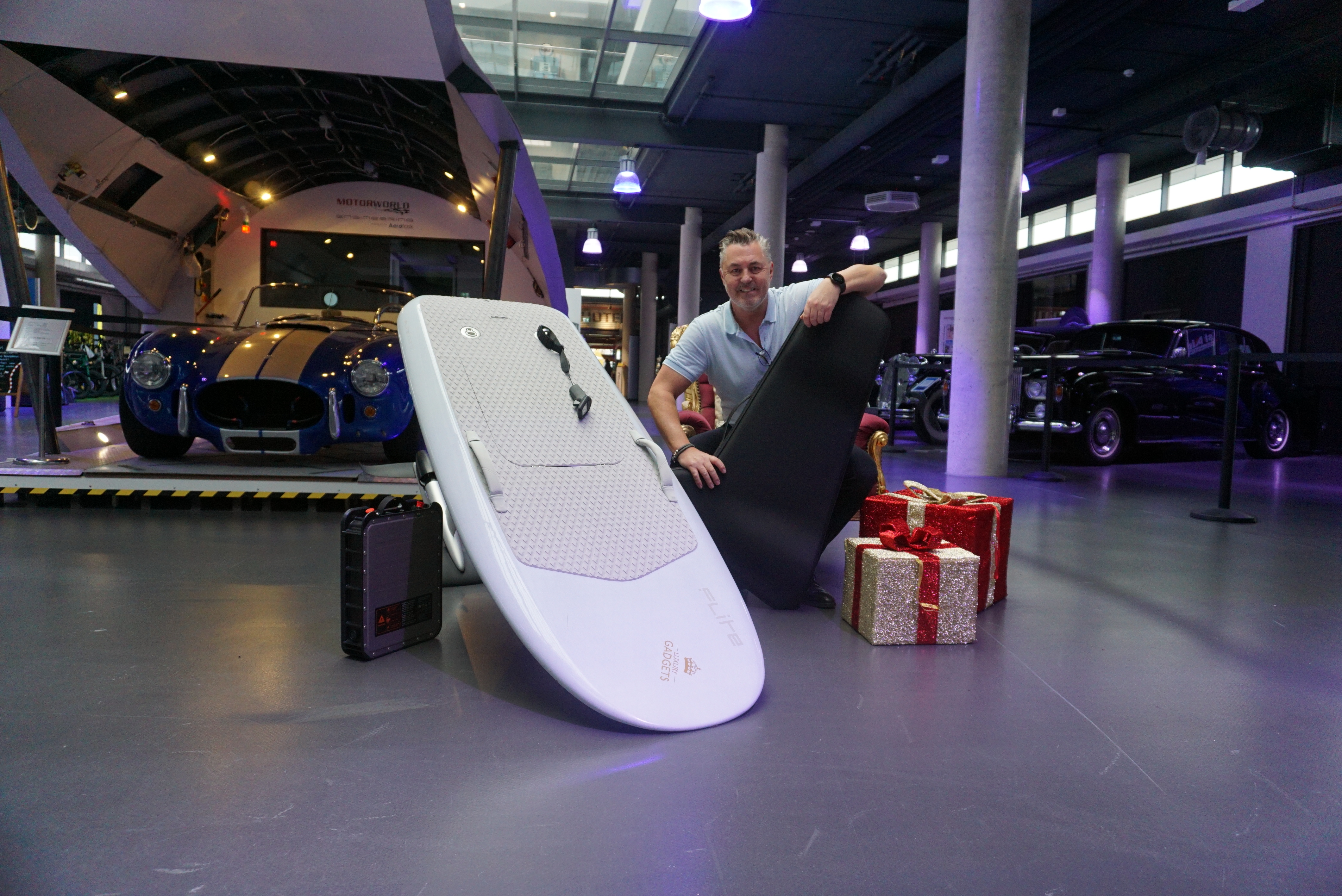 Fliteboard - s2.2 - carbon - weiß