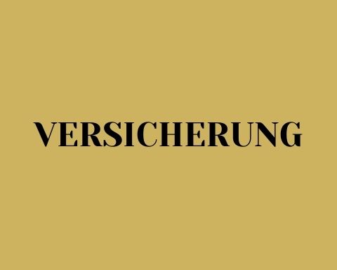 Service Versicherung Gold mit Schwarz
