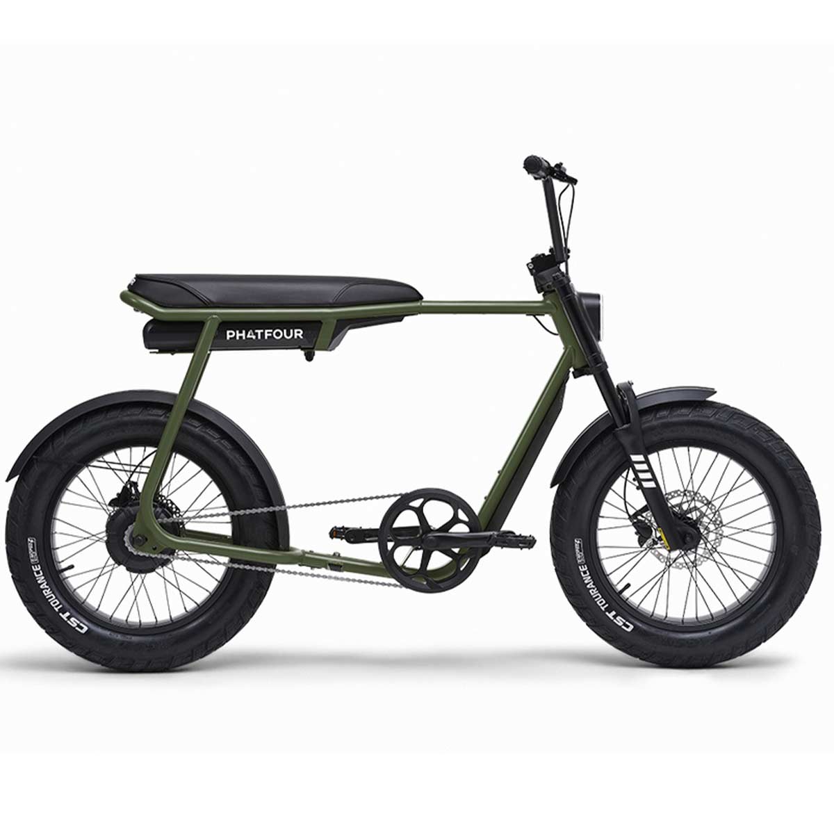 Phatfour FLX Fatbike in Armeegrün