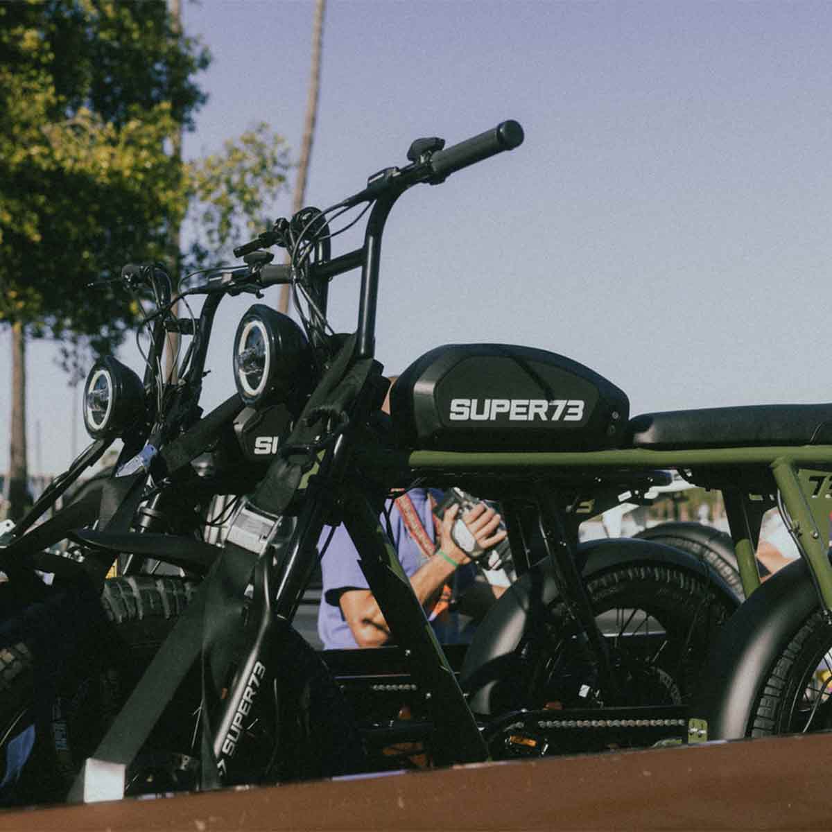 Super73 S2 E-Bike Flannel Green